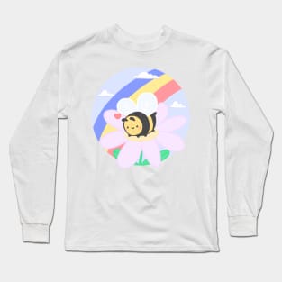 Happy bee Long Sleeve T-Shirt